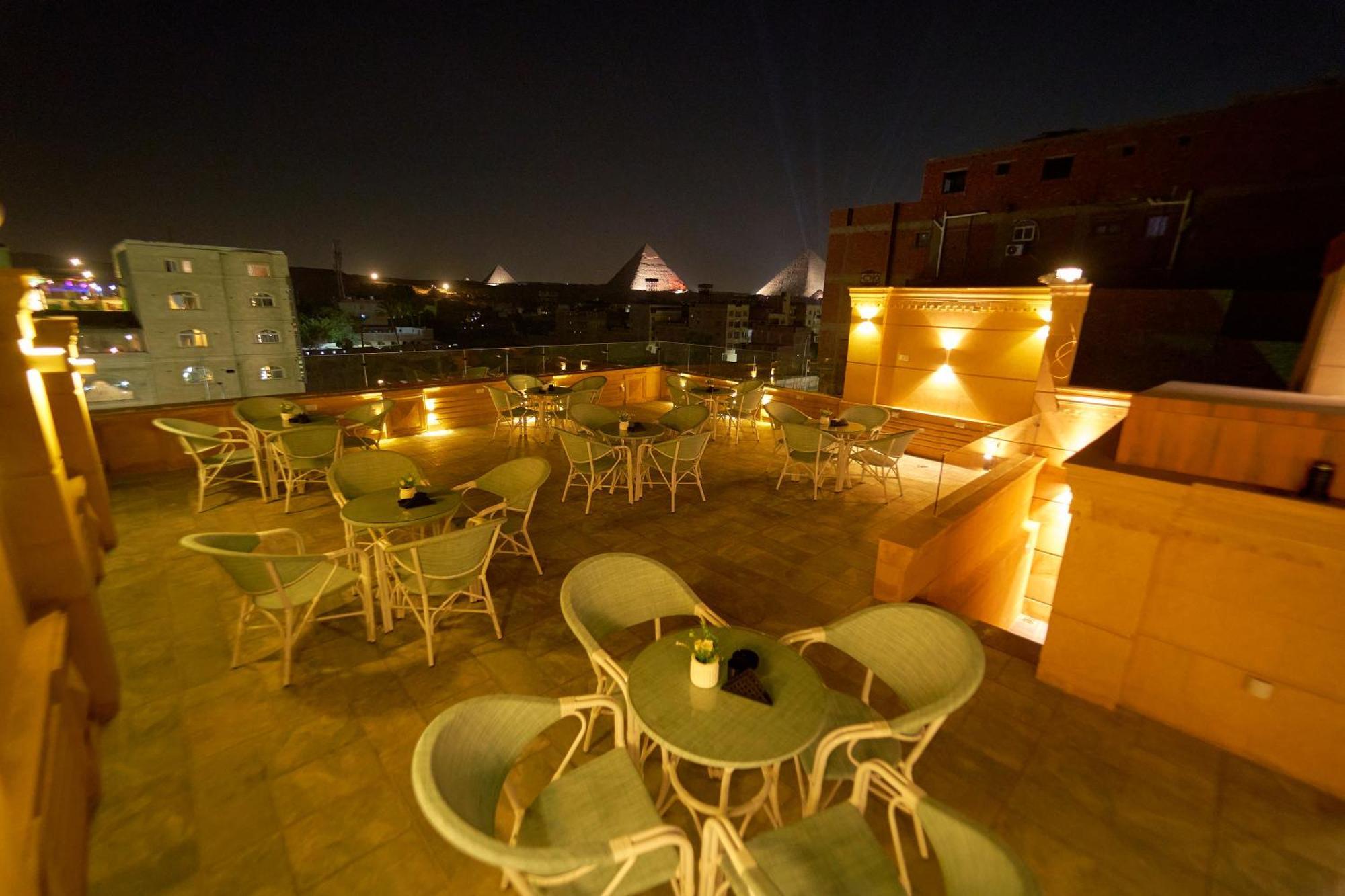 Crown Pyramids View Hotel Giza Exterior foto