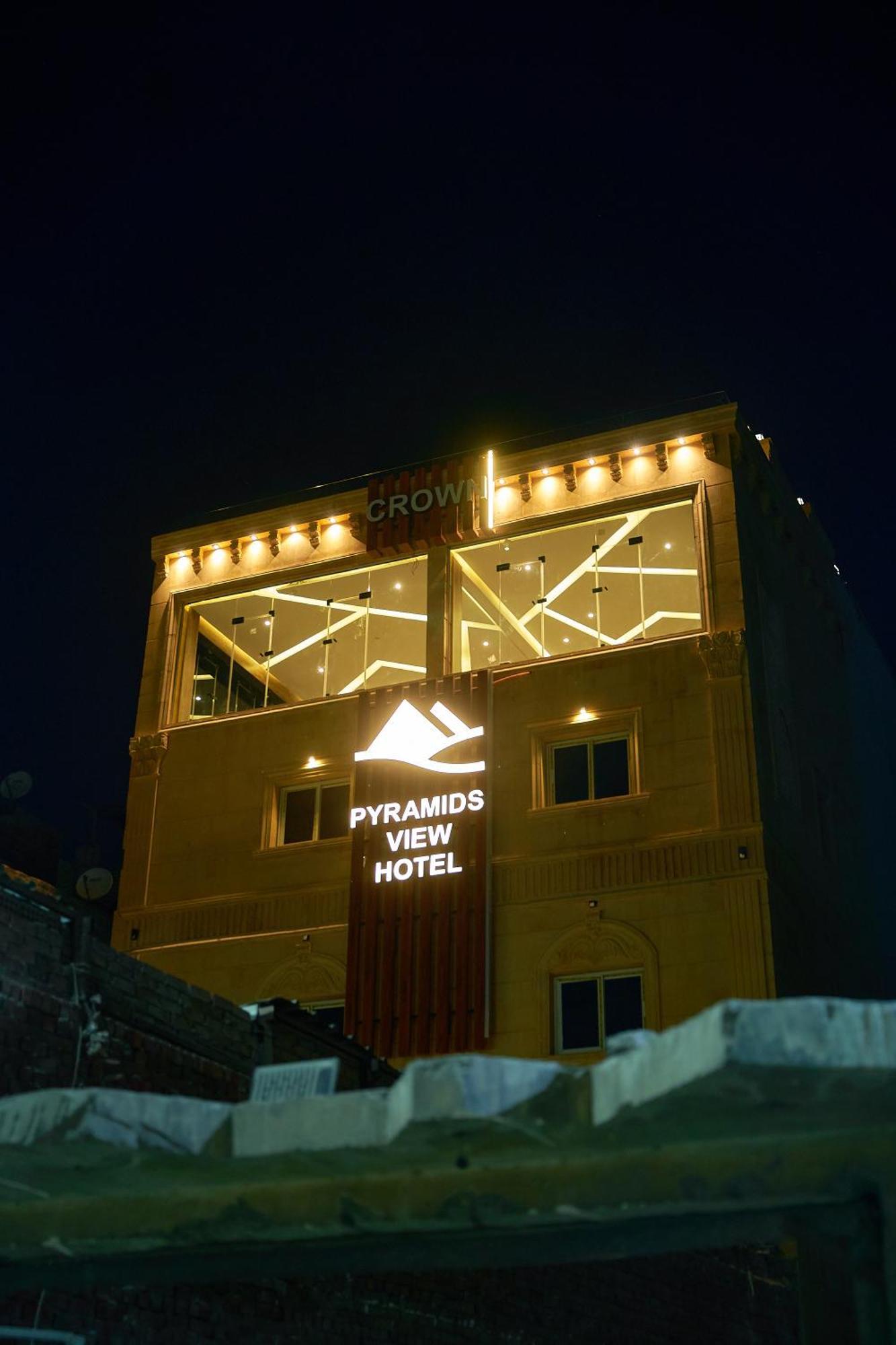 Crown Pyramids View Hotel Giza Exterior foto